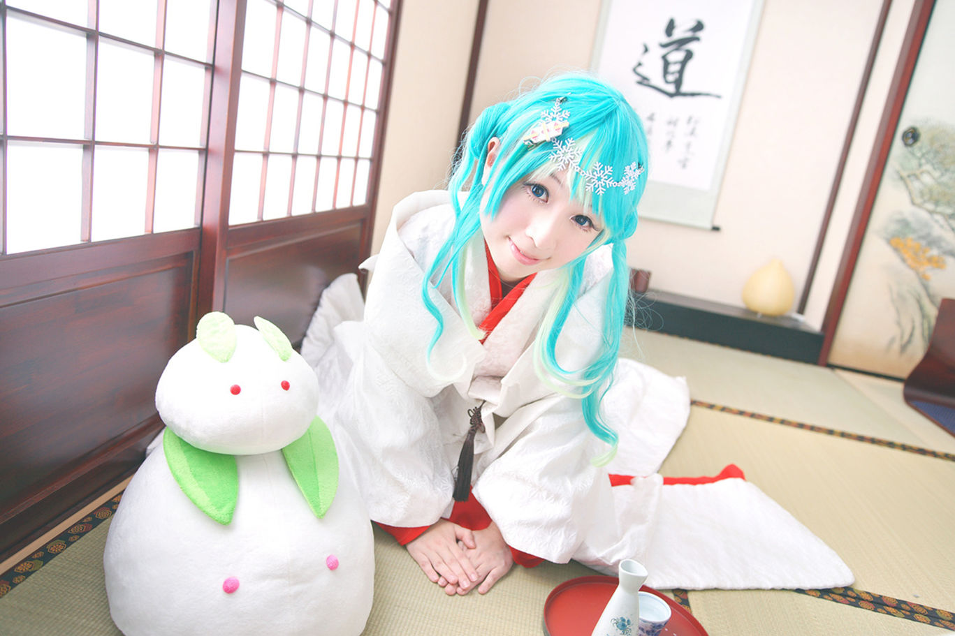 白无垢雪初音