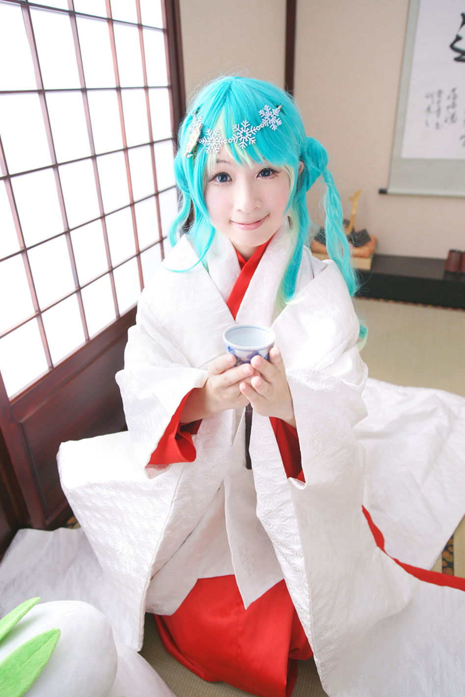 白无垢雪初音