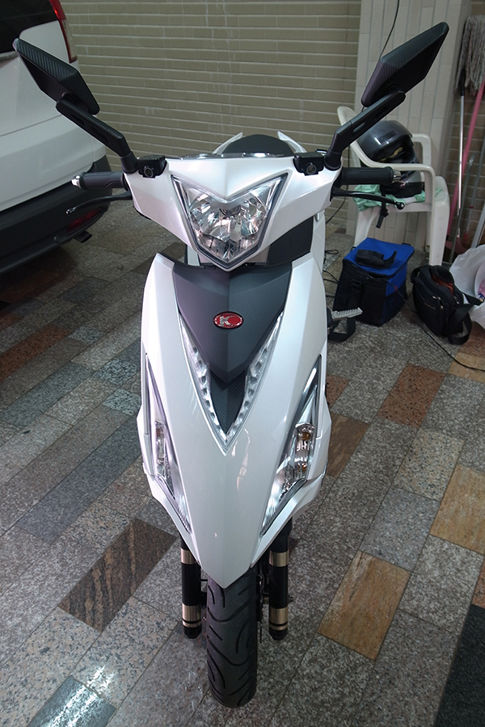 【痛车】光阳 vjr_125c.c._sweet kt号