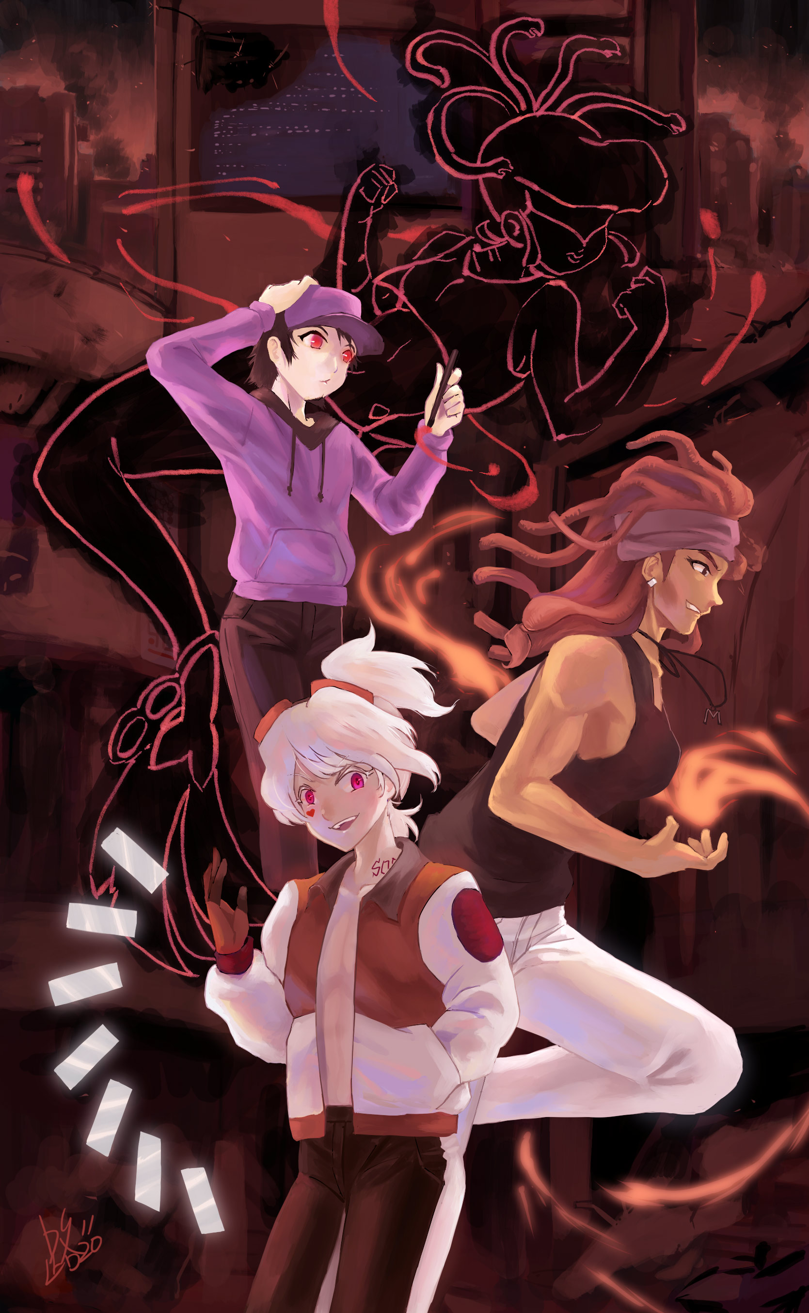 The Mighty Three、Villain Universe - capoeira5的創作 - 巴哈姆特