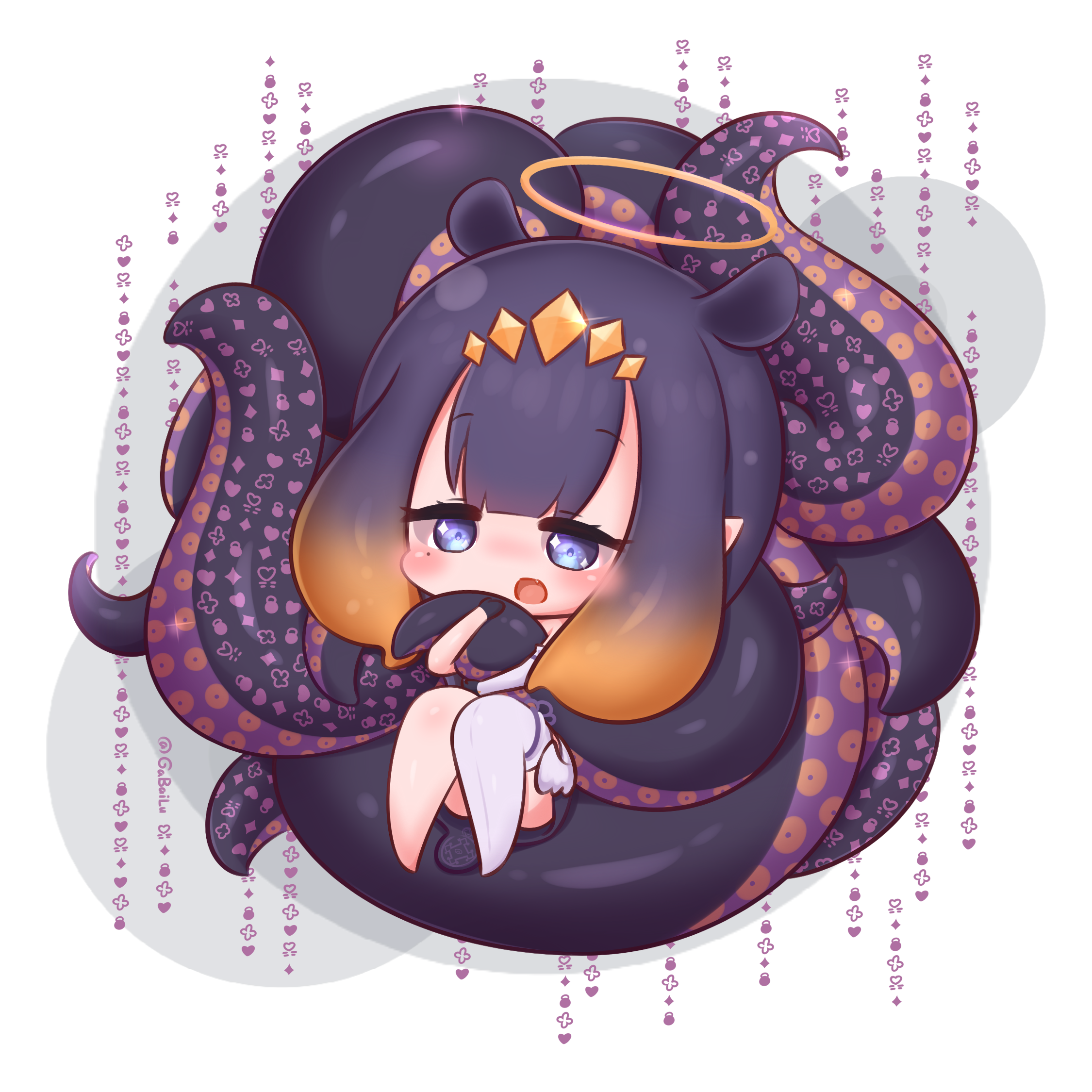 繪圖】觸手伊娜ღღ @虛擬Youtuber（Vtuber） 哈啦板- 巴哈姆特