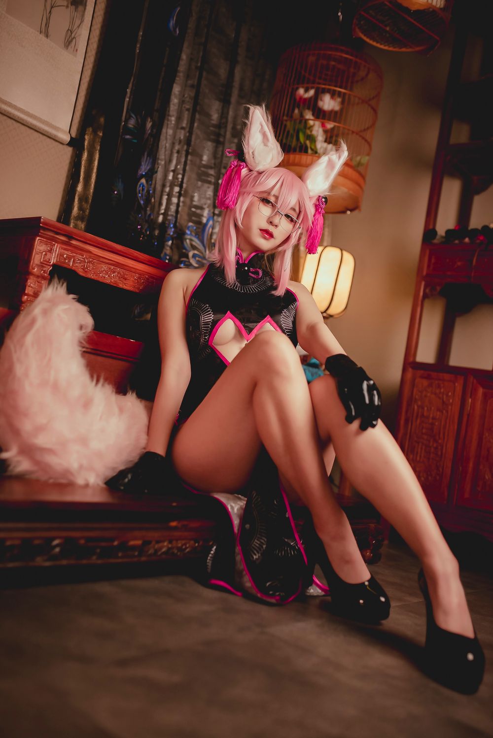 FGO 高揚斯卡婭 旗袍 cosplay (,,・ω・,,)https://truth.bahamut.com.tw/artwork/202103/1ff03ed1227f2054c515e48712471f6b.JPG?w=1000 FGO 高揚斯卡婭 旗袍 cosplay (,,・ω・,,)