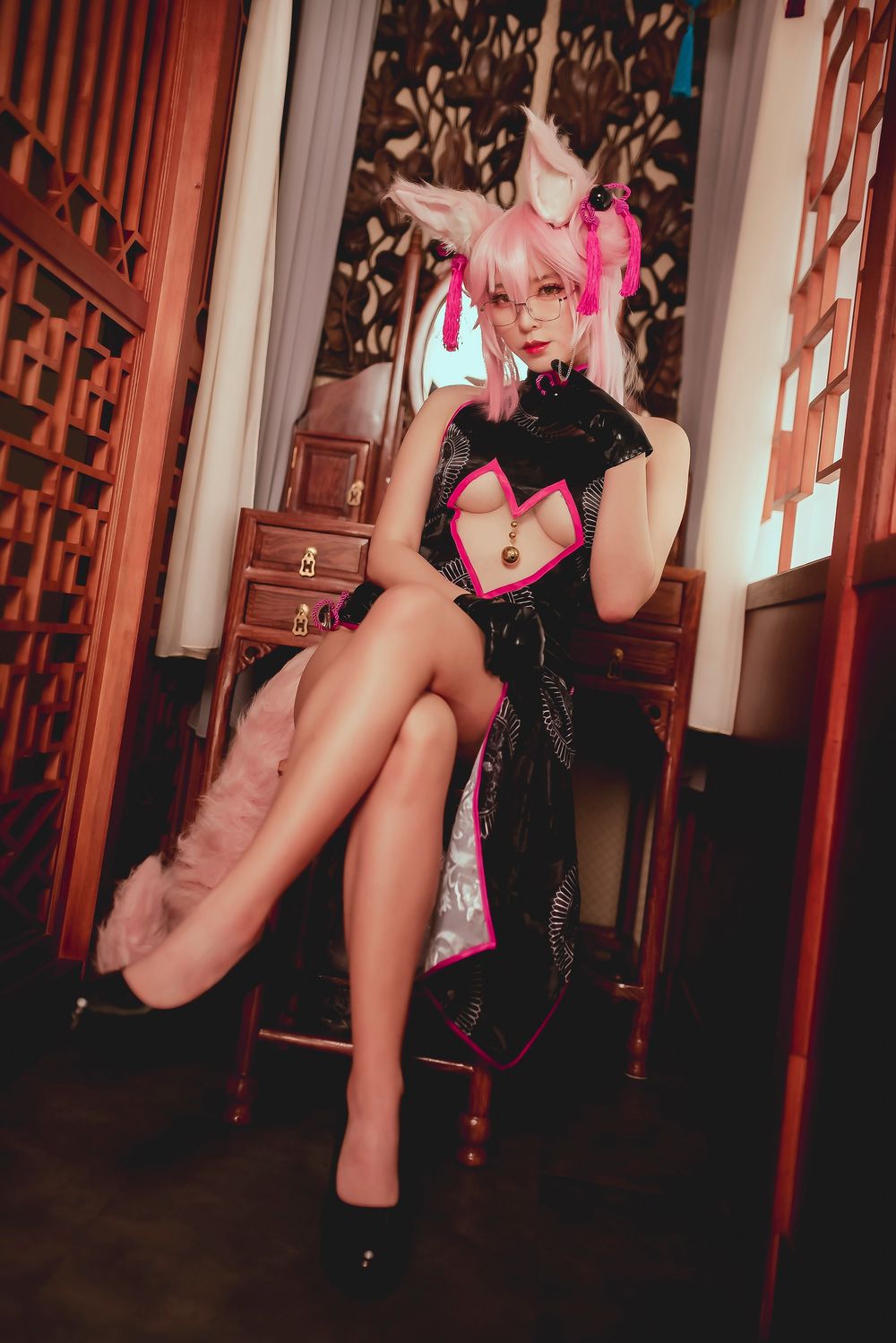 FGO 高揚斯卡婭 旗袍 cosplay (,,・ω・,,)https://truth.bahamut.com.tw/artwork/202103/31fbb54f314f9eddf0acfff6ce1f534b.JPG?w=1000 FGO 高揚斯卡婭 旗袍 cosplay (,,・ω・,,)