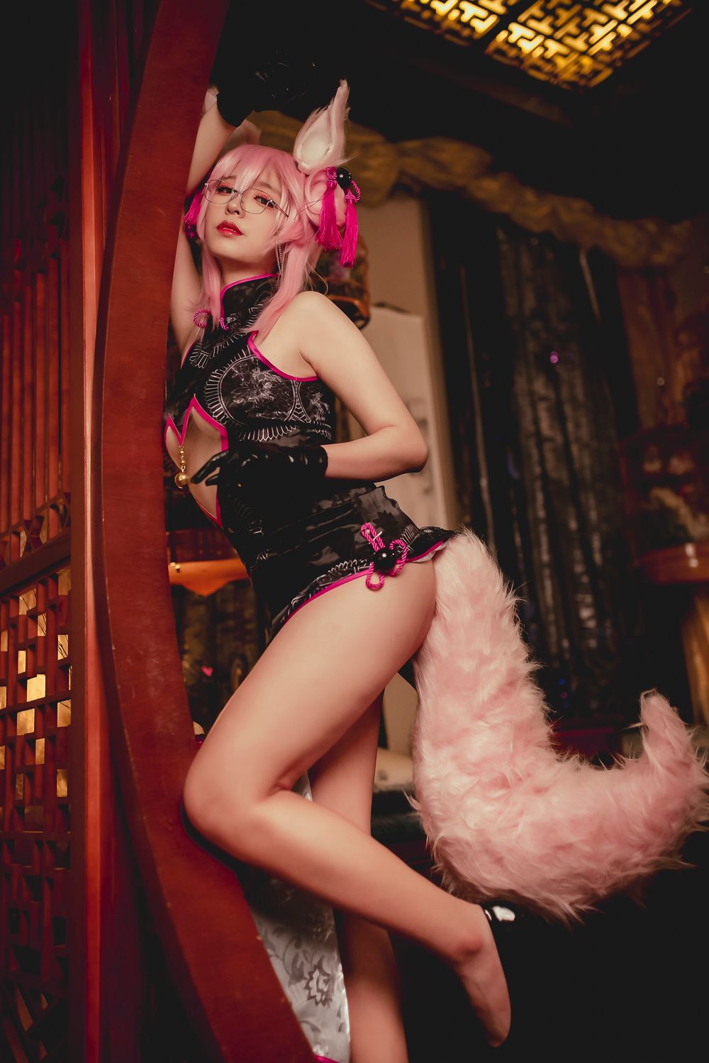 FGO 高揚斯卡婭 旗袍 cosplay (,,・ω・,,)https://truth.bahamut.com.tw/artwork/202103/bd9bb6cd41f6d916f2c6db21a17460ac.JPG?w=1000 FGO 高揚斯卡婭 旗袍 cosplay (,,・ω・,,)