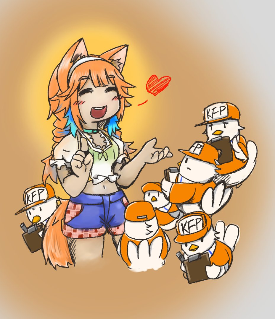 KFP員工要幹嘛?當然是.... - bloodycatx的創作 - 巴哈姆特