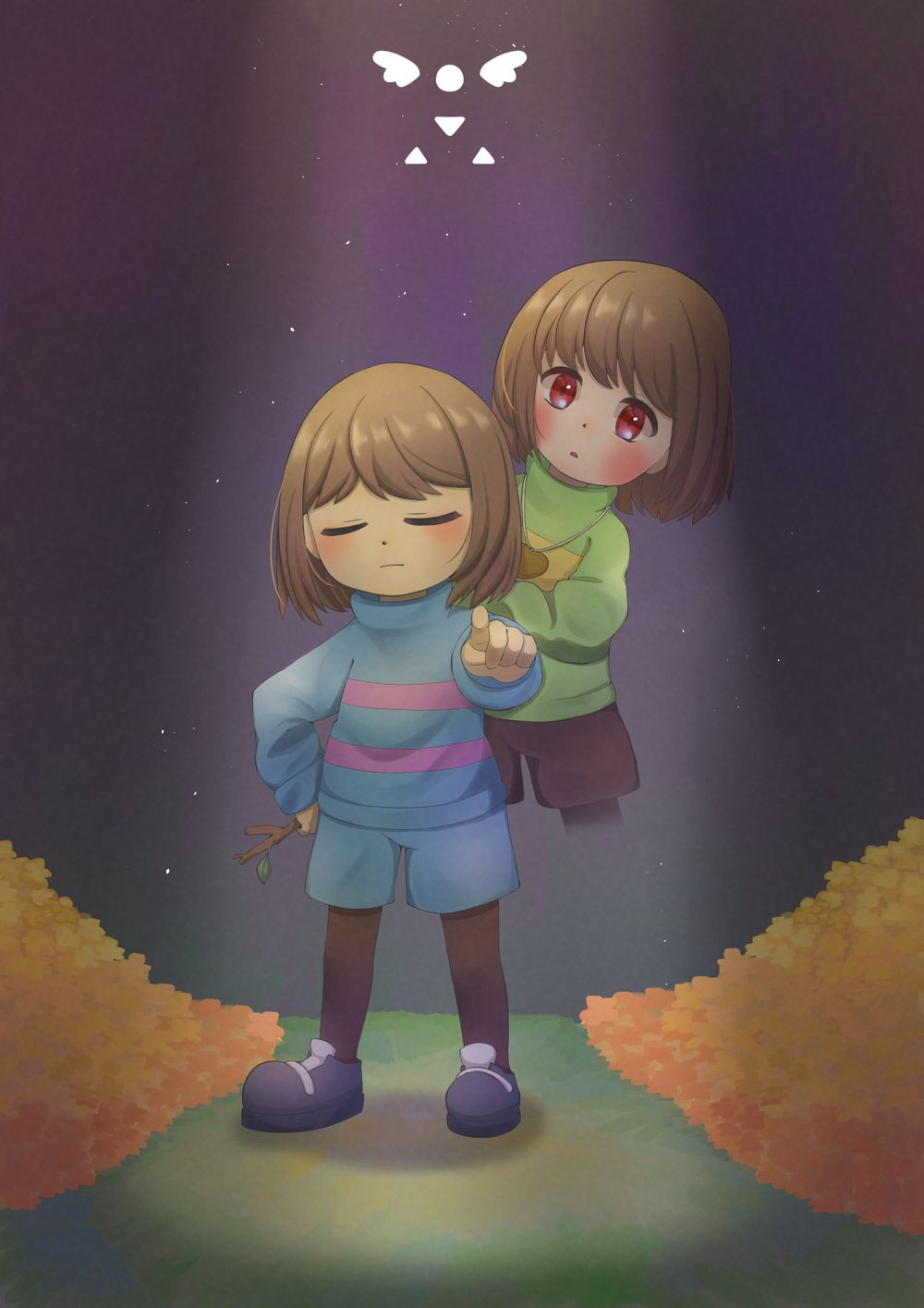 【繪圖】UNDERTALE - Angel - aassdd8957的創作 - 巴哈姆特