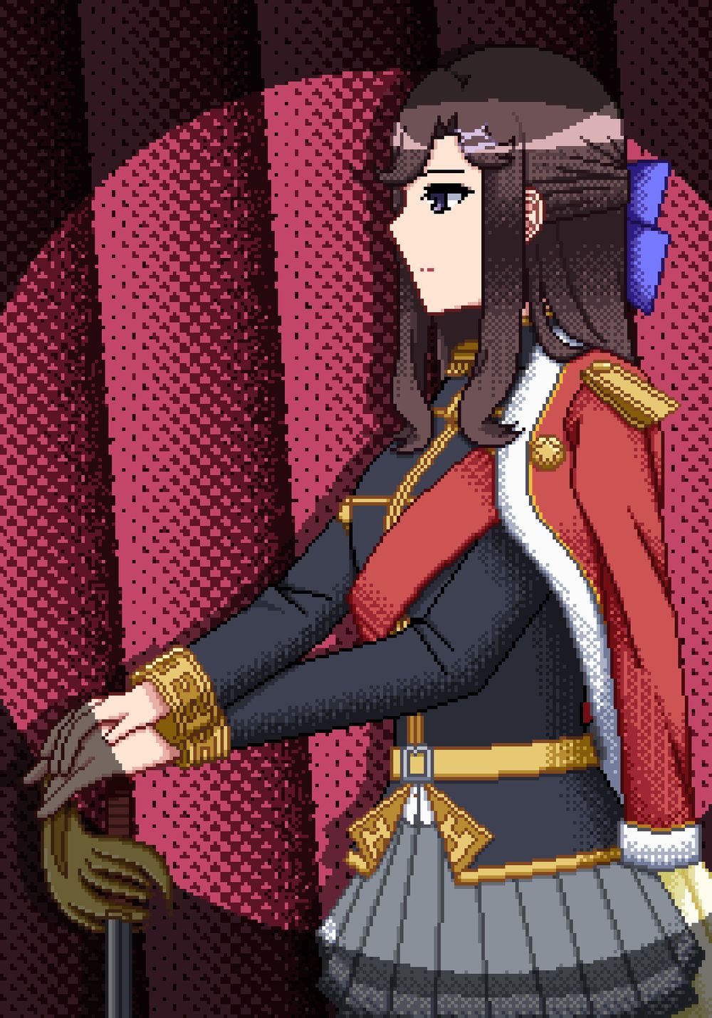 像素 少女 歌劇レヴュースタァライト 天堂真矢 Pumpkinxx的創作 巴哈姆特
