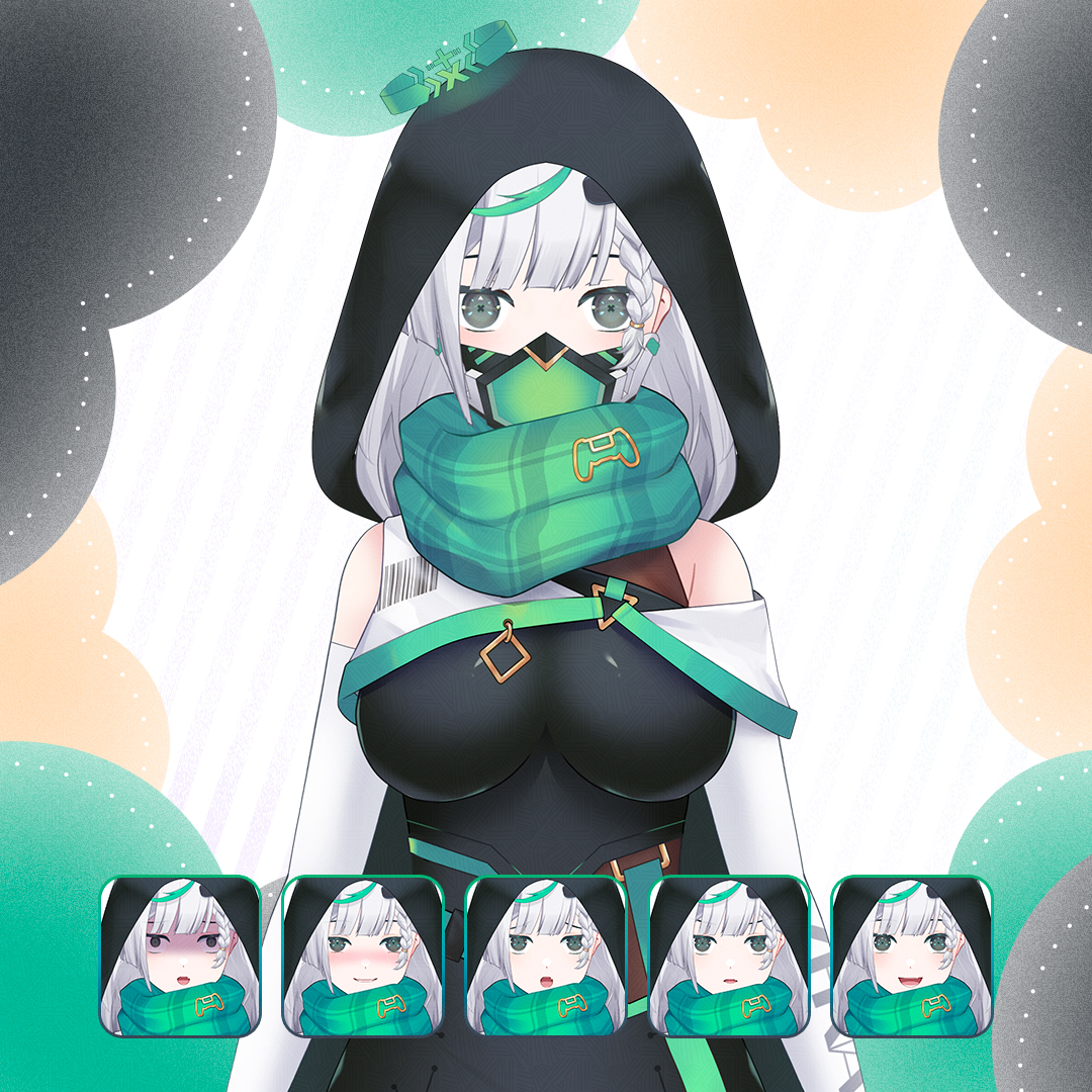Live2D showcase Vtuber @zhnai_0215v / V皮展示 - vi32vi的創作 - 巴哈姆特
