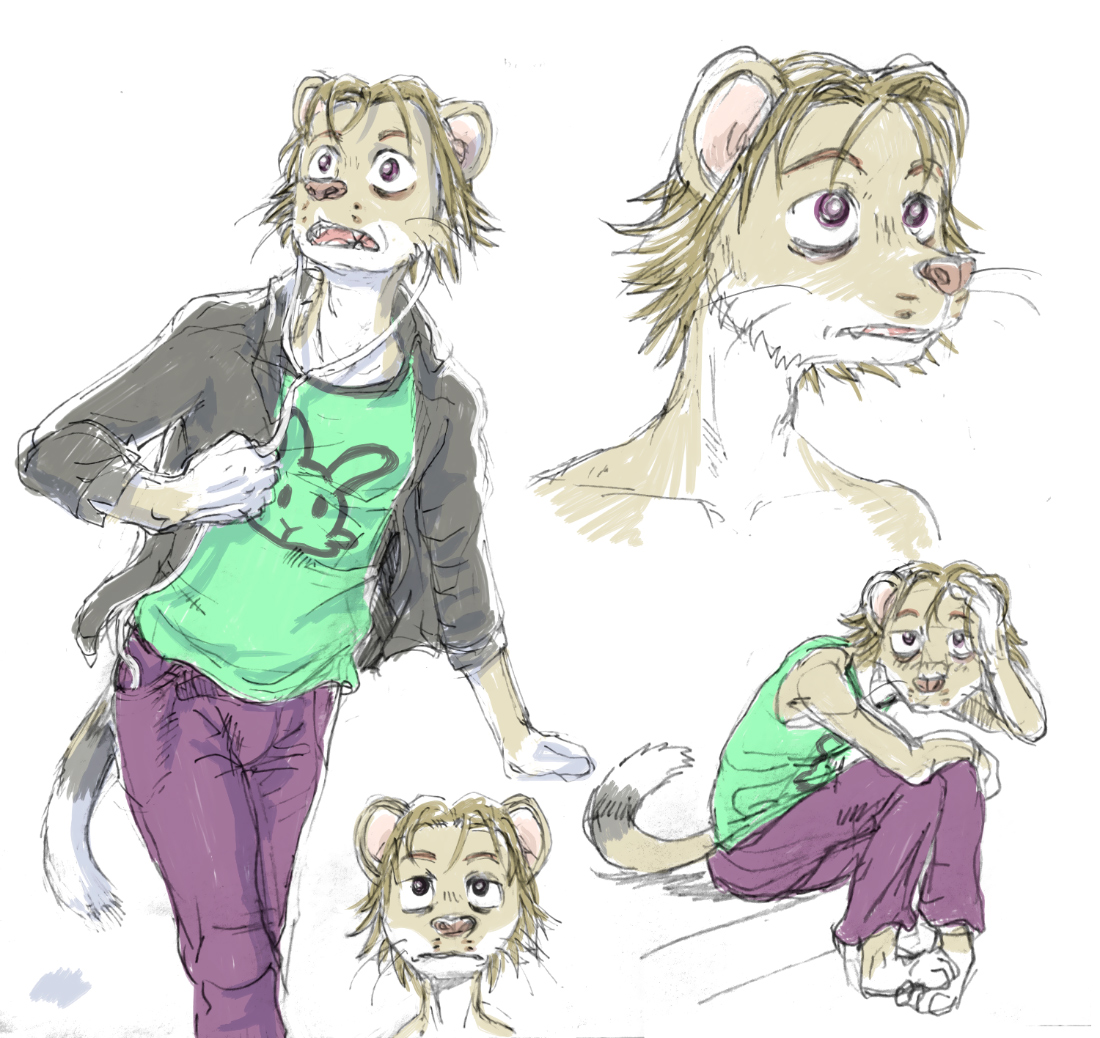 艾倫-- 新獸設 (鼪 Stoat) - allentcomic的創作 - 巴哈姆特