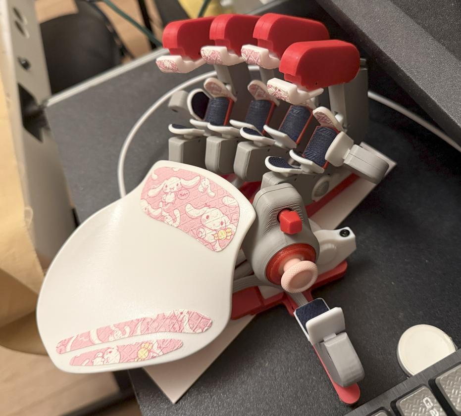 Azeron Cyborg 2 / 遊爪2 Gameclaw 2 止滑貼描線框及底座限位器 - wtmj5的創作 - 巴哈姆特