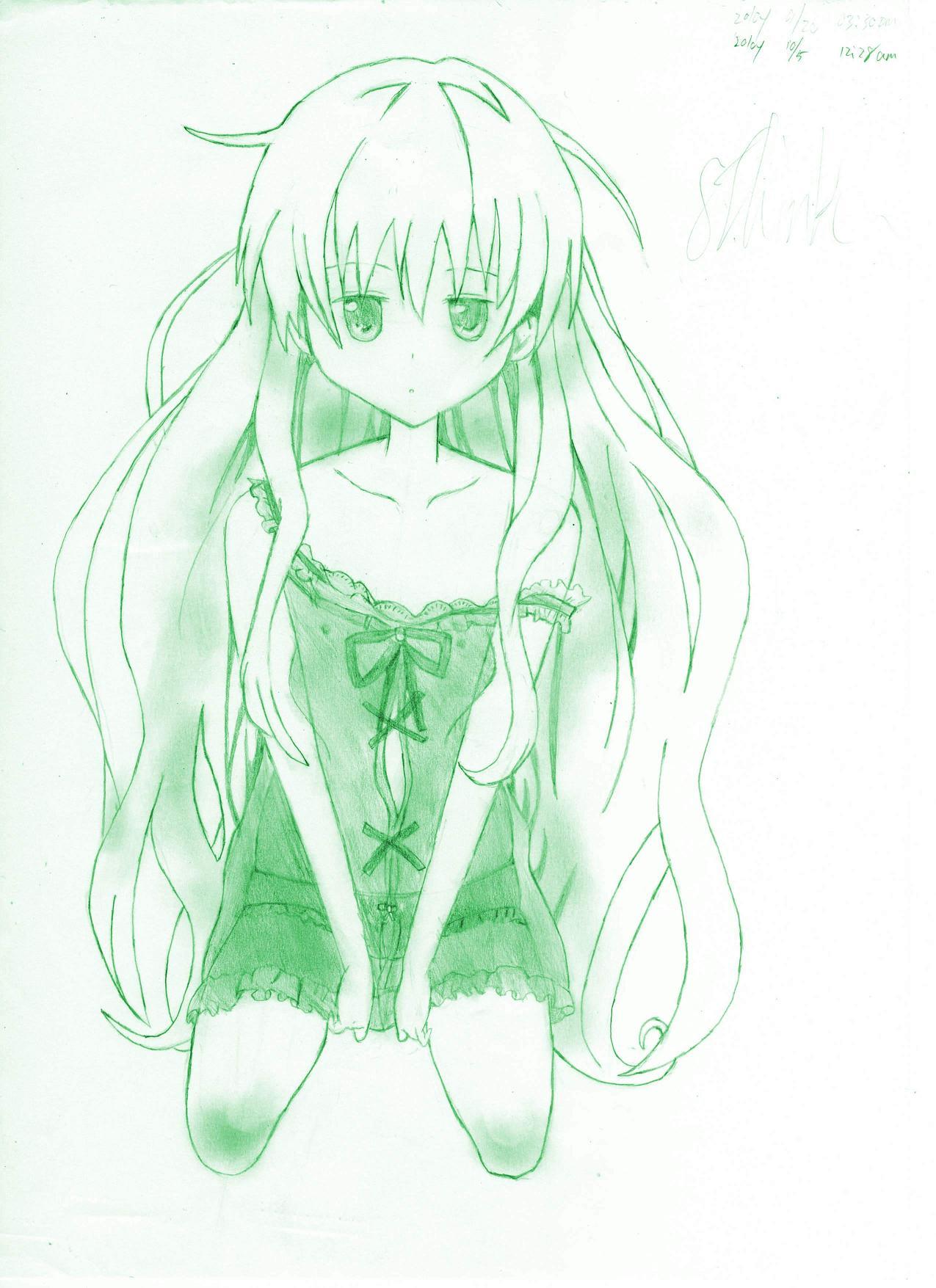 迷途貓 梅之森千世鉛筆手稿 Wqsaxz258的創作 巴哈姆特