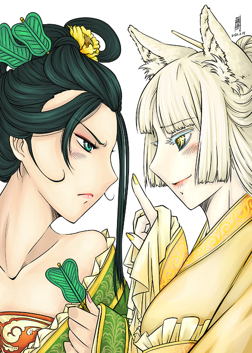 鐵扇與玉面 Antaria的創作 巴哈姆特