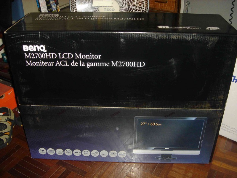 リアル m1253☆ BENQ M2700HD ディスプレイ - sophiainstitute.com