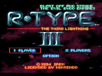 SFC]R-TYPEⅢ - 巴哈姆特