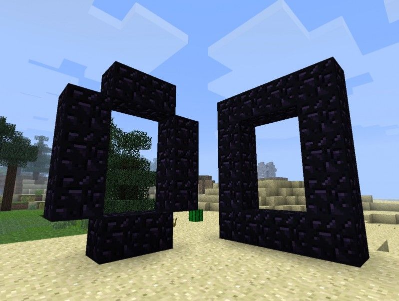 [基礎]Minecraft地獄門做法 - Daniel896542的創作 - 巴哈姆特