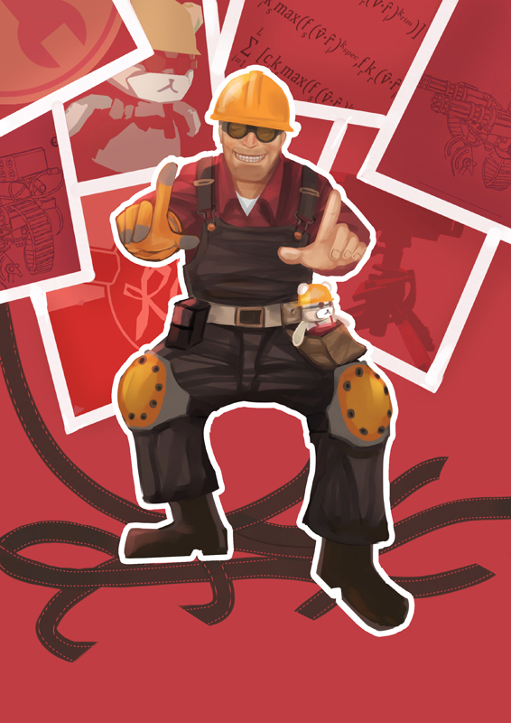 [達人專欄] [TF2]Engineer - dark0204的創作 - 巴哈姆特