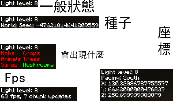 【情報】[1.0]What's My Light Level? 光源等級 @Minecraft 我的世界（當個創世神） 哈啦板 - 巴哈姆特