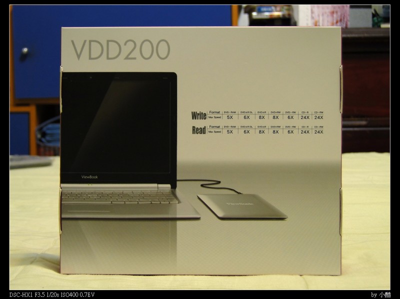 【開箱】ViewSonic VDD200 外接式DVD燒錄器 - domomcashu的創作 - 巴哈姆特