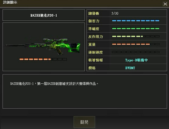 【心得】被冷漠的潛力狙擊-WA2000 使用心得 @New SF Online 哈啦板 - 巴哈姆特