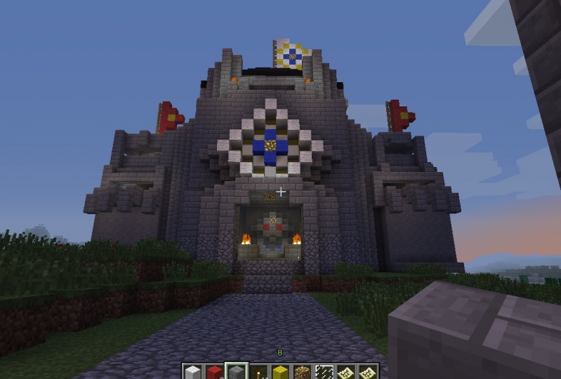 心得 堡壘 大聖堂 Minecraft 我的世界 當個創世神 哈啦板 巴哈姆特
