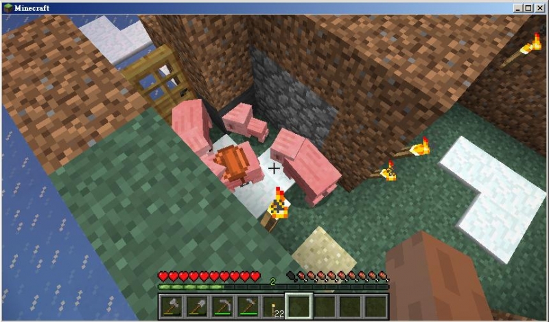 Minecraft 雞舍豬舍牛羊舍 Iamleo123的創作 巴哈姆特