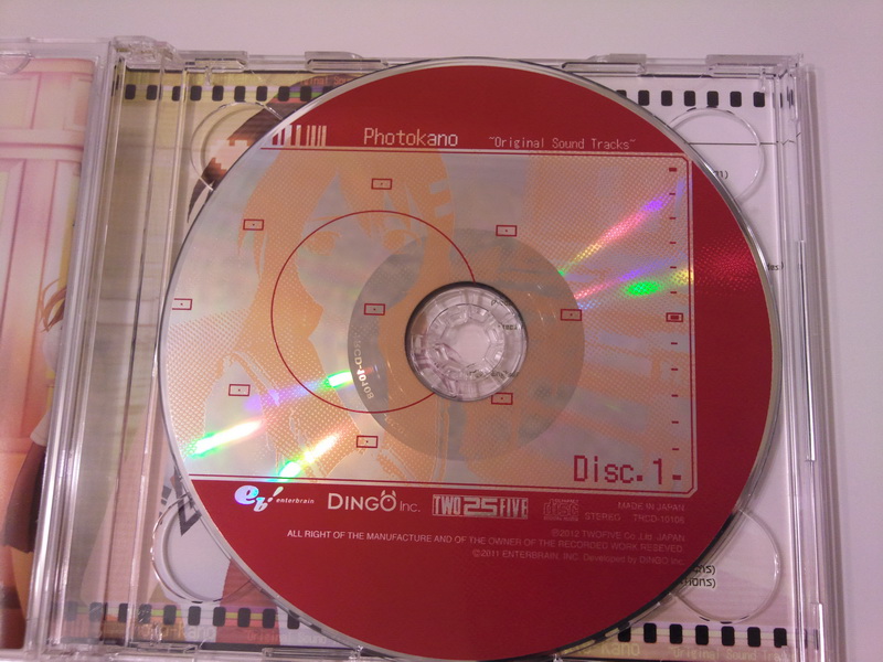 CD フォトカノオリジナルサウンドトラック開箱- 巴哈姆特