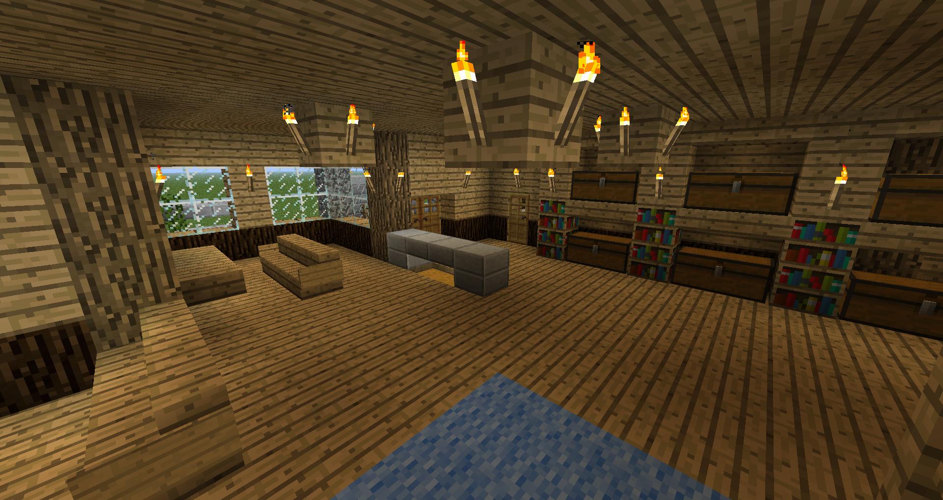 【心得】1.2.3建築 - 9人住別墅 @Minecraft 我的世界（當個創世神） 哈啦板 - 巴哈姆特