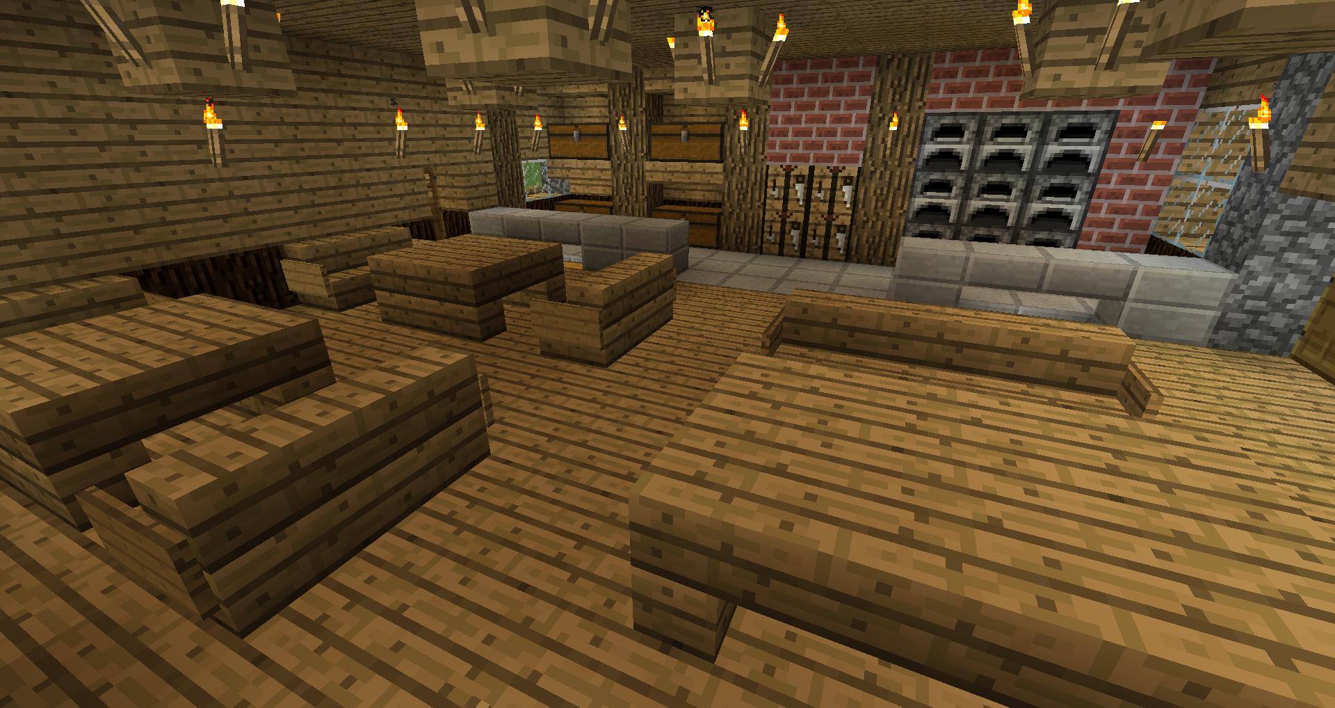 【心得】1.2.3建築 - 9人住別墅 @Minecraft 我的世界（當個創世神） 哈啦板 - 巴哈姆特