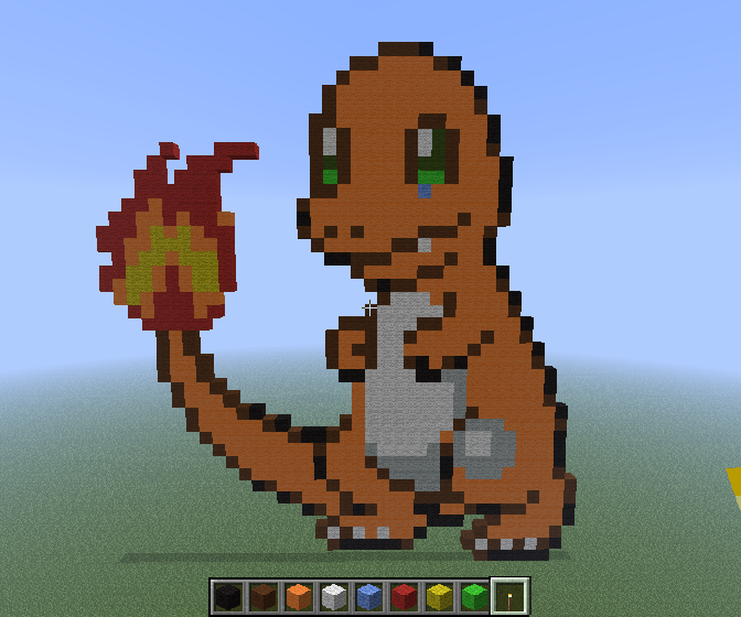 【板友作品】★神奇寶貝創作-小火龍進化史☆ @Minecraft 我的世界（當個創世神） 精華區 - 巴哈姆特