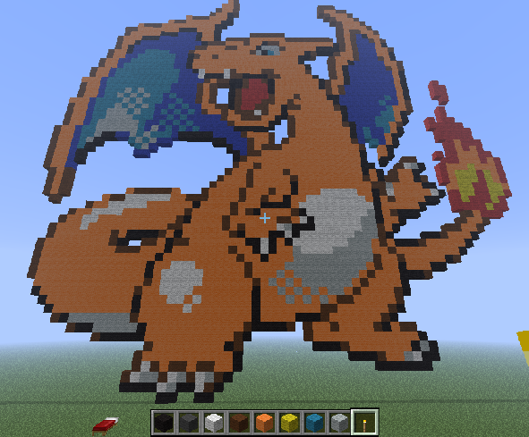 【心得】★神奇寶貝創作-小火龍進化史☆ @Minecraft 我的世界（當個創世神） 哈啦板 - 巴哈姆特