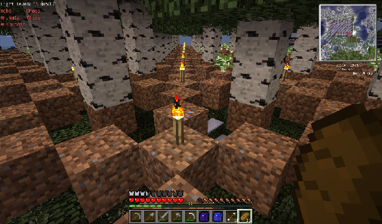 【討論】簡易人工樹林 @Minecraft 我的世界（當個創世神） 哈啦板 - 巴哈姆特