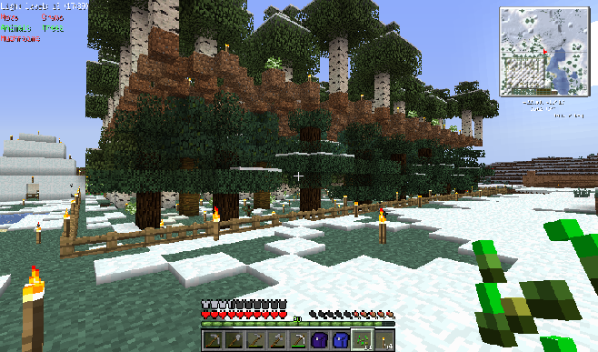 【討論】簡易人工樹林 @Minecraft 我的世界（當個創世神） 哈啦板 - 巴哈姆特