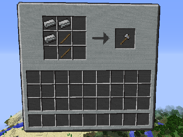 【板友作品】(#8新增)普通的工具用的不過癮嗎? 教你製作巨大鐵斧:D @Minecraft 我的世界（當個創世神） 精華區 - 巴哈姆特