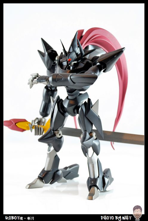 や*や様 コードギアス　ROBOT魂　斬月 バンダイ ROBOT魂 SIDE KMF 斬月 レビュー - YOの玩具箱