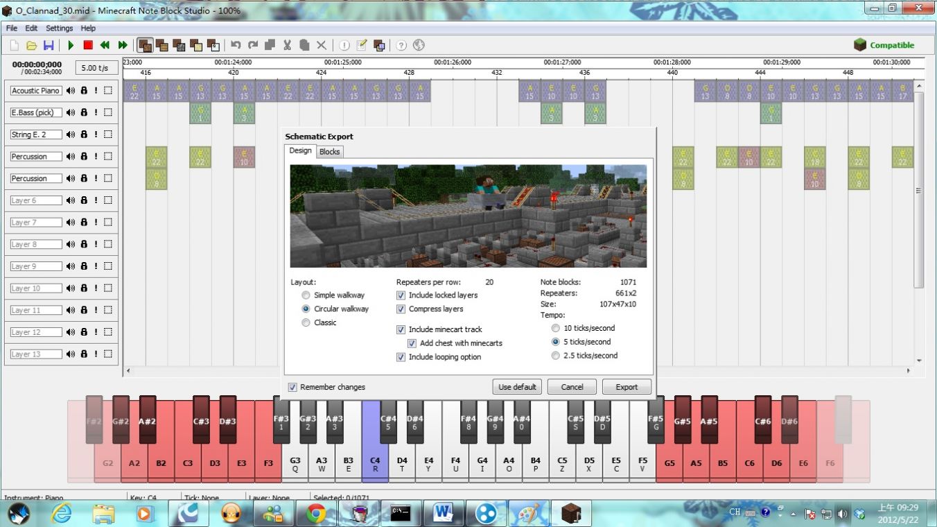 【情報】Minecraft Note Block Studio 讓你馬上變音樂神人 @Minecraft 我的世界（當個創世神） 哈啦板 - 巴哈姆特