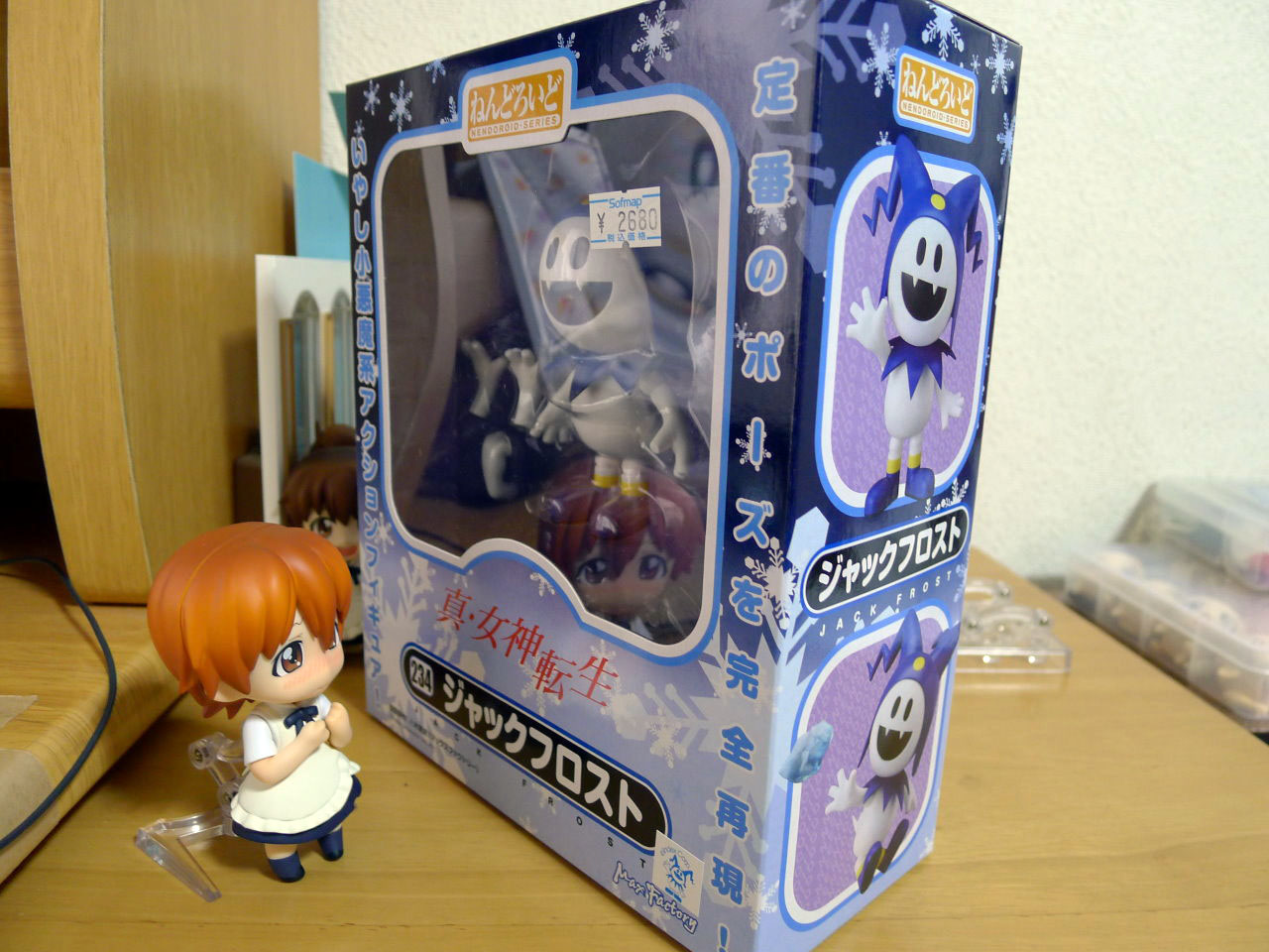 ねんどろいど開箱]真女神転生-ジャックフロスト- 巴哈姆特