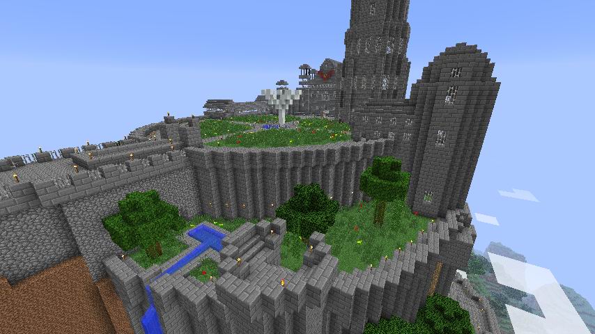 心得 米納斯提力斯 6 11 更新圖片 Minecraft 我的世界 當個創世神 哈啦板 巴哈姆特