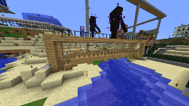 【閒聊】自製大橋演化...... @Minecraft 我的世界（當個創世神） 哈啦板 - 巴哈姆特