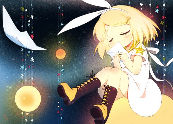 【鏡音リン】星のキーホルダー - ulenardis的創作 - 巴哈姆特