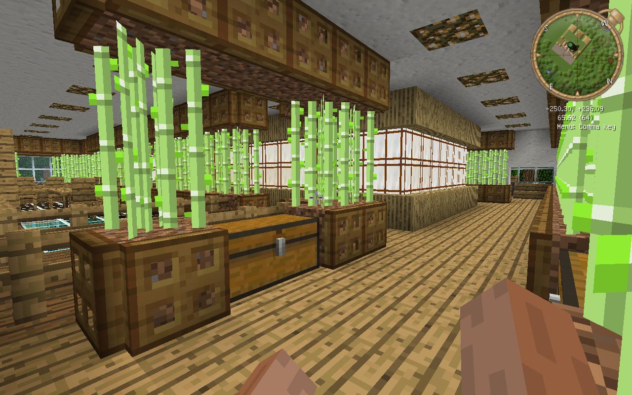 建築 日式別墅 新增牧場 Minecraft 我的世界 當個創世神 哈啦板 巴哈姆特