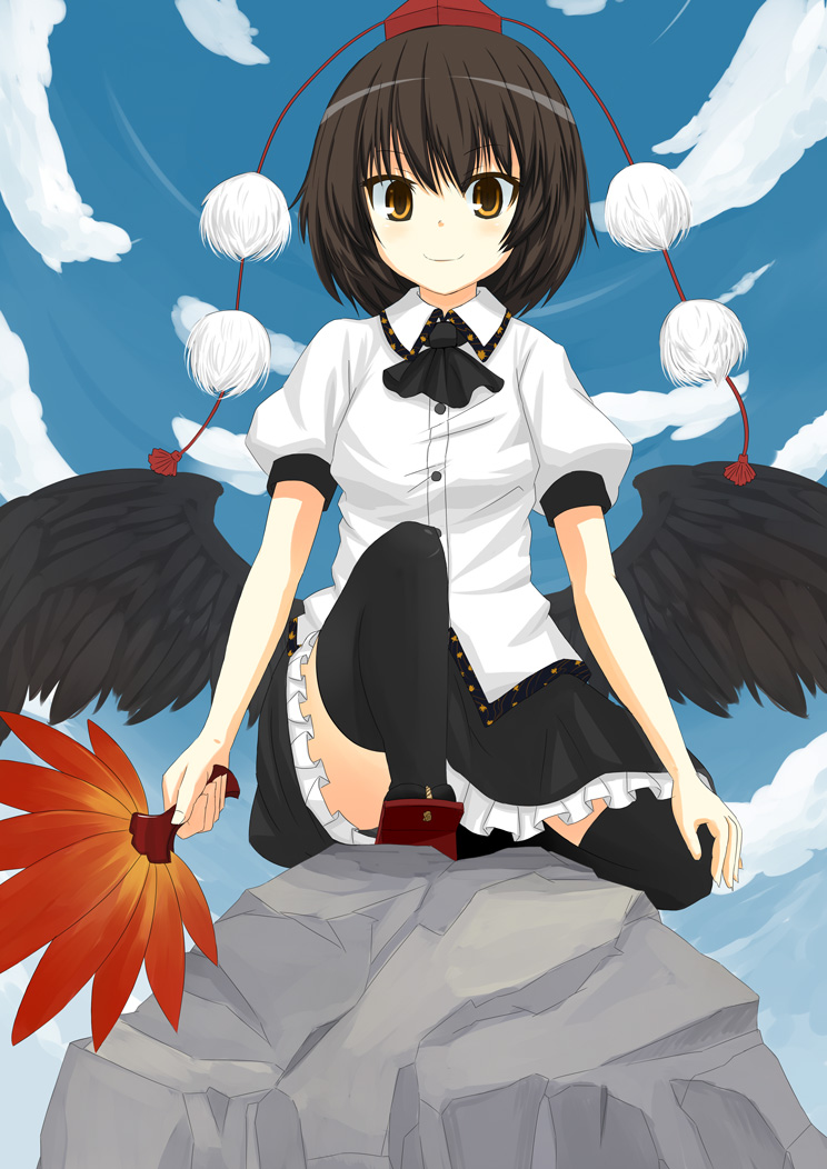 パープルチェックカラー　東方プロジェクト　射命丸文 新作グッ 東方プロジェクト 射命丸文 1/8 パープルチェック