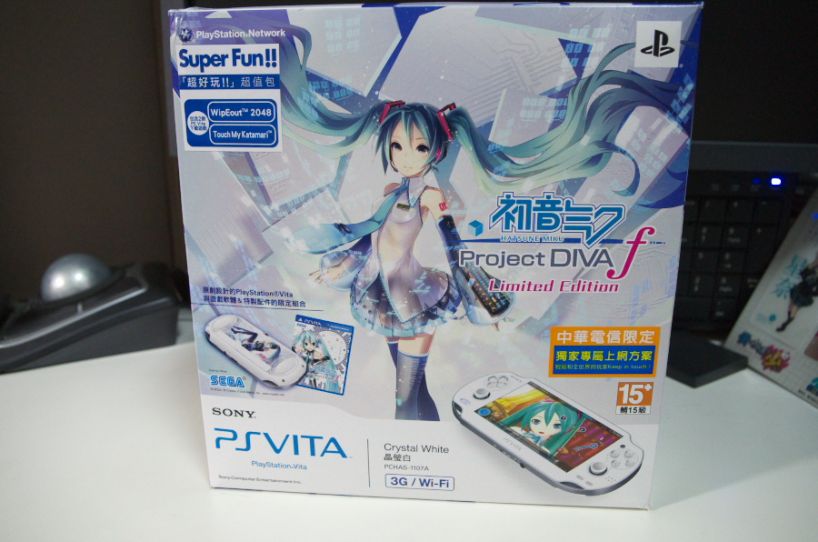 開箱;圖多注意]『初音ミク-Project DIVA- f』同捆機+ 近日敗家.. - 巴