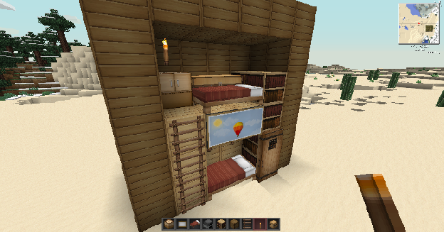【心得】讓你的床升級上下鋪吧!! @Minecraft 我的世界（當個創世神） 哈啦板 - 巴哈姆特