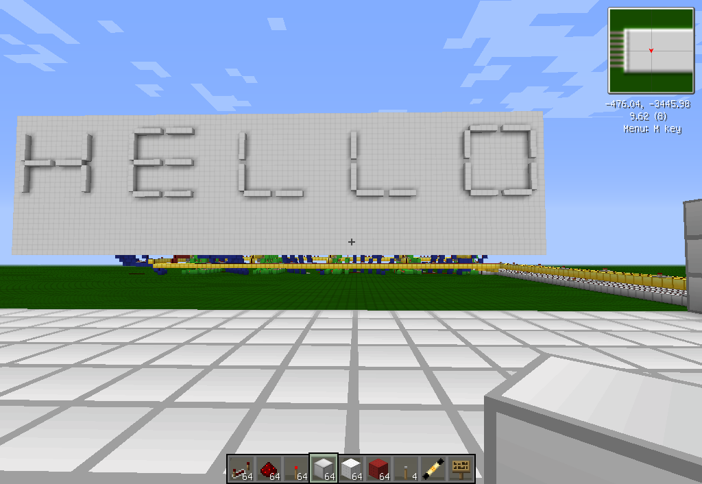 【心得】移位字母顯示器 @Minecraft 我的世界（當個創世神） 哈啦板 - 巴哈姆特