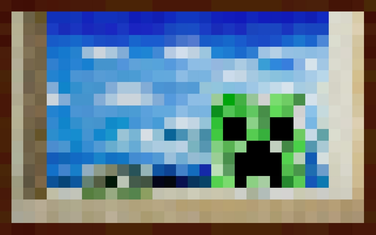 【心得】12張乾淨.高清.漂亮桌布 趕快來下載哦! @Minecraft 我的世界（當個創世神） 哈啦板 - 巴哈姆特
