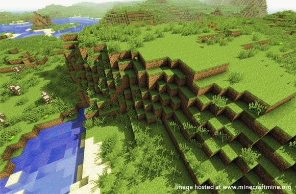 【心得】12張乾淨.高清.漂亮桌布 趕快來下載哦! @Minecraft 我的世界（當個創世神） 哈啦板 - 巴哈姆特