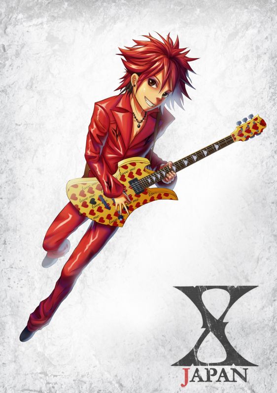 舊圖發表-X Japan-Hide - takos的創作- 巴哈姆特