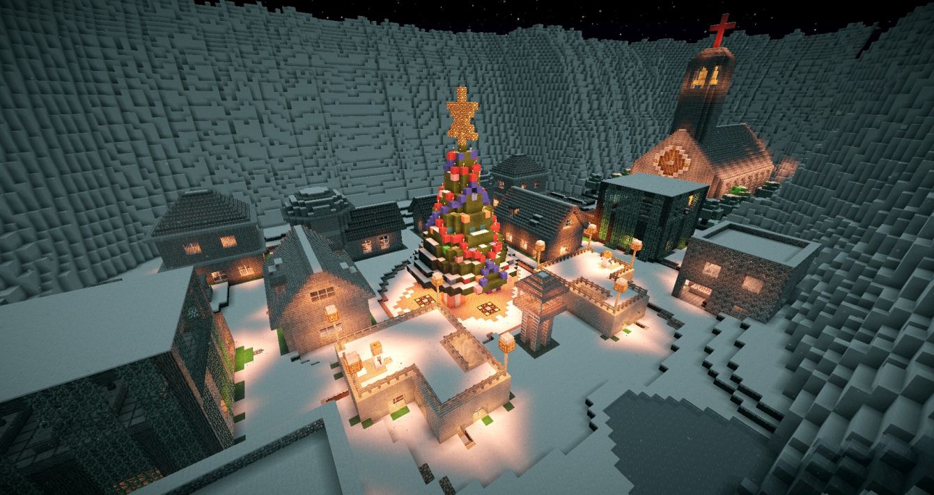 Dr Pvp 胖公主 聖誕村 魔域之境製作 12 27更新 Minecraft 我的世界 當個創世神 哈啦板 巴哈姆特