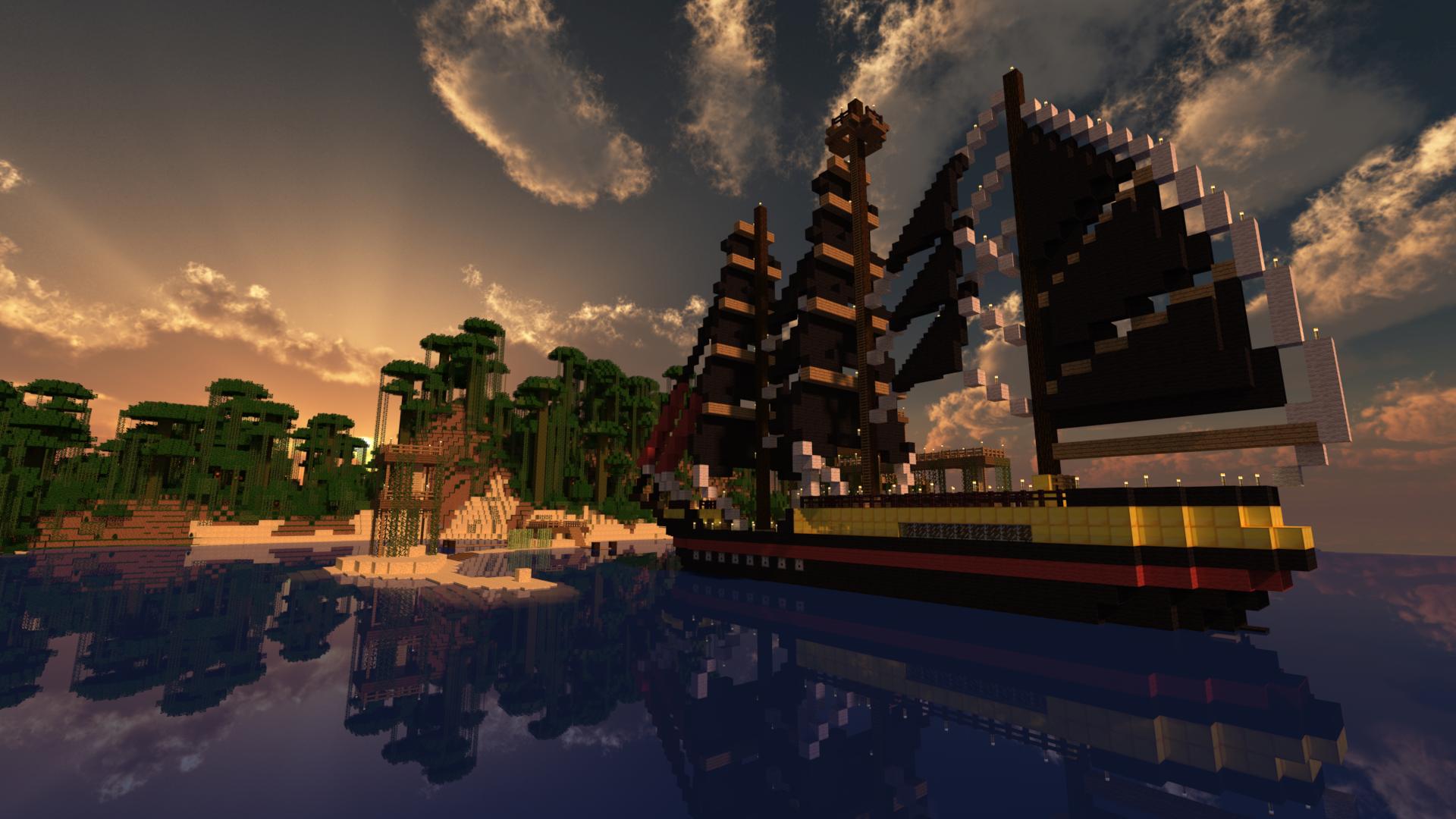 【密技】Chunky!讓你的Minecraft也能有電影般的光影渲染效果! @Minecraft 我的世界（當個創世神） 哈啦板 - 巴哈姆特