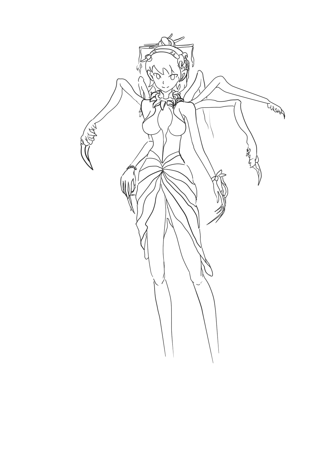 龙竜龍 八國創繪 土蜘蛛 恩 是土蜘蛛 Ee912708的創作 巴哈姆特